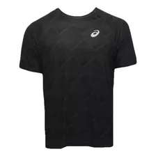 Remera Asics Running Hombre Sound Graphic Negro Cli