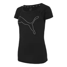 Playera Puma Entrenamiento Favourite Cat Mujer Negro