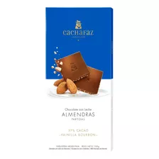 Chocolate Con Leche Y Almendras Cachafaz 100 Gr. 37% Cacao