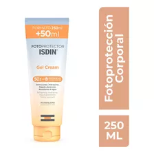 Fotoprotector Isdin Spf 50+ Gel Crema Protector Solar Piel Sensible Rostro Y Cuerpo