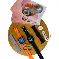 Smartwatch Hw68 Ultra Mini 41mm Com 2 Pulseiras Pulso Fino