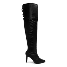 Bota Over The Knee Salto Alto Cano Longo Feminina Envio Full