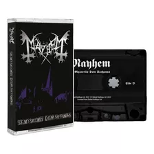 Mayhem De Mysteriis Dom Sathanas Cassete Tape K7 Importado