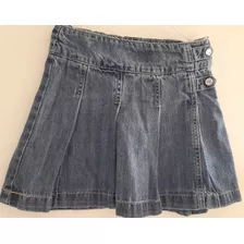 Falda De Jeans Niña Talla 6 Marca Gymboree