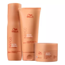 Kit Completo Nutrição Wella - 3 Itens