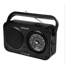 Rádio Portátil Philco Am - Fm Bluetooth 120v Parr1005bt Cor Preto Voltagem 110v