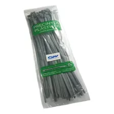 Pack 300 Precintos De Nylon 100mm X 2.4mm 8kg Negro Gw