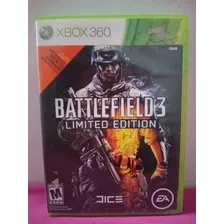 Jogo Battlefield 3 Limited Edition Xbox 360 Mídia Física 