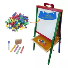 Lousa Portátil Magnética Quadro Brinquedo Educativo Infantil