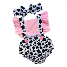 Roupa Bebe Body Jardineira Ensaio Mesversario Fazendinha 