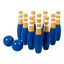 Juego De Bolos De Madera Para Niños, Juguetes Deportivos Al