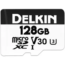 Delkin Devices 128gb Advantage Uhs-i Microsdxc Memory Card W