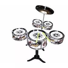 Bateria Musical Drum Jazz 5 Tambores Silla 685-35a