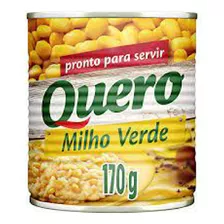 Kit C/9 Milho Verde Quero 170gr Lata