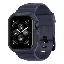 Malla Spigen Rugged Armor Pro Para Apple Watch Gris Carbon