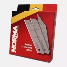 Lâmina Profissional Norma Larga One Way 18mm (50 Peças)