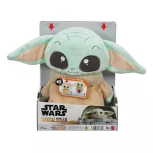 Peluche Baby Yoda Grogu Saltarin De Mattel Con Sonidos