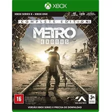 Metro Exodus Complete Edition Xbox One Mídia Física Portuguê
