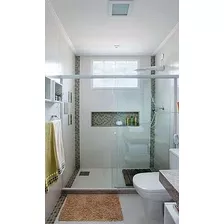 Box P/ Banheiro Vidro Temperado 8 Mm Poa E Região R$ 210/m2