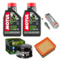 Kit Aceite 7100 15w50 Y Filtro Hf147 Moto Bmw G310r G310gs