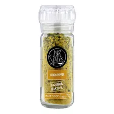 Tempero Lemon Pepper Com Moedor Br Spices Vidro 70g