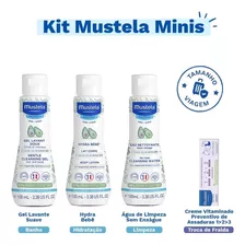 Mustela Kit Viagem E Passeio Cuidado Com Bebê Hipoalérgico