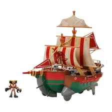 Sonic Prime 2.5 Figura De Acción Playset Barco Pirata