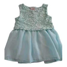 Vestido De Festa Com Renda Menina