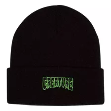 Creature - Gorros De Lana Para Hombre Con Diseño De Logotipo