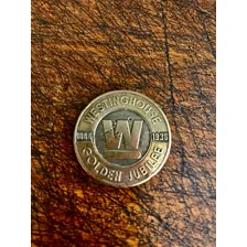 Antigua Ficha Token Refrigeradores Westinghouse 50 Aniv. !!