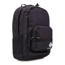 Mochila Zigzag 22l Negra - Columbia - Diseño De Tela Lisa