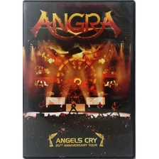 Capa / Encarte Dvd Angra Angels Cry 20th Anniversary Tour