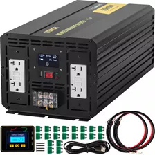 Vevor Inversor De Corriente 5000 W 12 V Cc A 110 V Ca