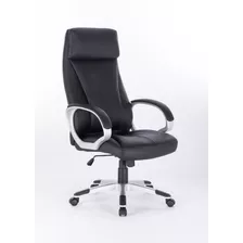 Sillón Ejecutivo Super Confort Eco Cuero Reclinable + Envio