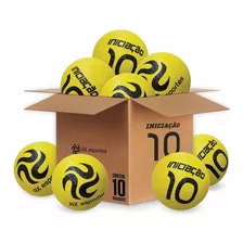 Pack C/ 10 Bolas De Iniciação Ax Esportes Nº10 - Amarela