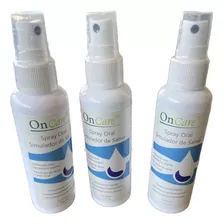 3 Unidades Saliva Artificial Oncosmetic 120ml Simulador Sali