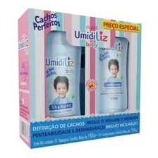 Kit Shampoo E Condicionador Cachos Baby Menino Umidiliz