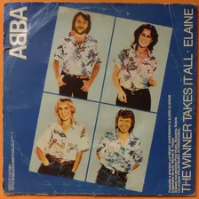 Compacto Abba The Winner Takes It All Elaine 1980 Vinil