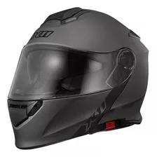 Capacete Para Moto Escamoteável X11 Prisma Turner Preto-fosco Tamanho 60 