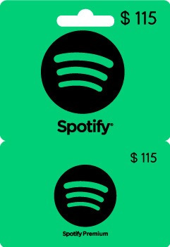 Tarjeta De Regalo Spotify $115