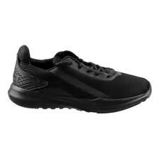 Tenis Hombre Court A4041t Ligeros Gym Running Negro Total