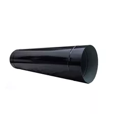 Tubo/duto Preto De Aço Para Chaminé 20cm (200mm) X 1,00m