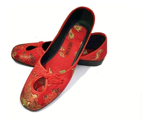 Sapato Feminino Sapatilha Chinesa Japonesa Oriental Mod. 02