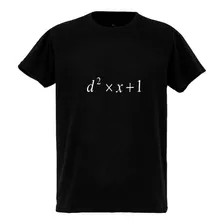 Camiseta T-shirt Formulas Matematicas Quimicas Fisicas R24