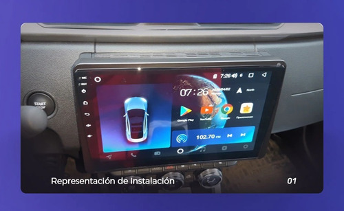 Radio Renault Duster 2019+ 10puLG Ips Android Auto Carplay Foto 4
