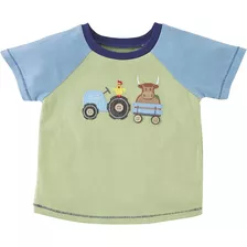 ~? Mud Pie Baby Boys Tractor Tee, Bull, Large