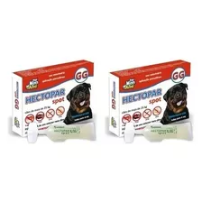 2 Hectopar Gg Antipulga Para Cão Com Mais De 25 Kg