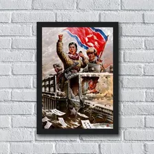 Quadro República Popular Democrática Da Coréia Modelo 3