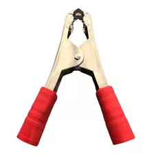 Pinza Cocodrilo Clip Bateria 100 Amp Rojo X 10 U