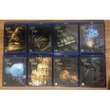 Blu-ray Coleção Harry Potter - 8 Filmes - 16 Discos Lacrados